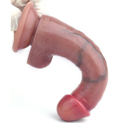 RealCockz Gode Skinnier Nico 13 x 3.7cm Marron